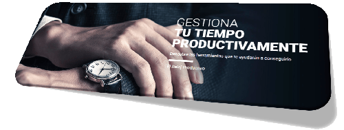 Gestionar tu Tiempo fondo trasparente - Formación Rekapp
